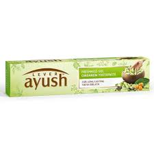 LEVER AYUSH FRESHNESS GEL CARDAMOM TOOTHPASTE 150GM